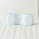 에이프릴앳홈 목편한 냉감 베개 38x16cm - 블루