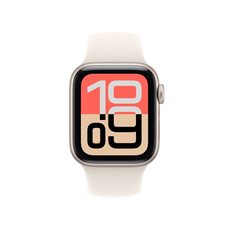 Apple 워치 SE 3 GPS 40mm 스타라이트 / 스타라이트 스포츠 밴드 - M/L Apple 워치 SE 3 GPS 40mm 스타라이트 / 스타라이트 스포츠 밴드 - M/L