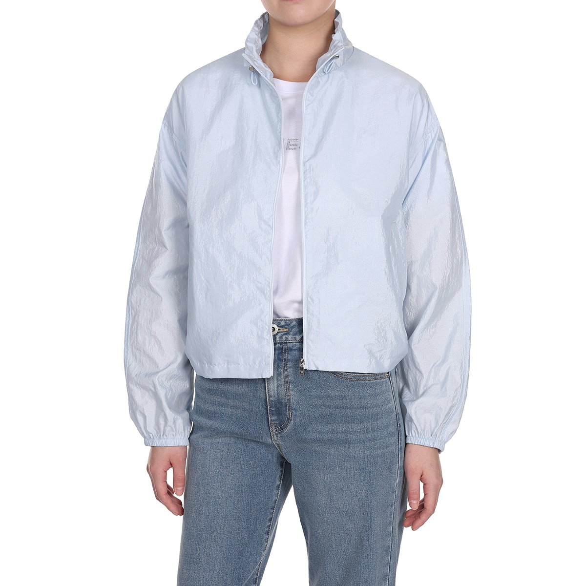 게스 여성 셔링 재킷