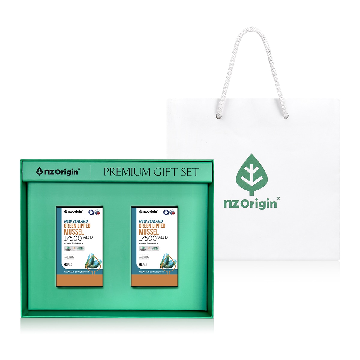 엔젯오리진 뉴질랜드 초록입홍합 세트 x 3 엔젯오리진 뉴질랜드 초록입홍합 세트 x 3