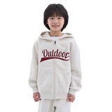 아웃도어 프로덕츠 키즈 플리스 후드집업 - 오트밀 아웃도어 프로덕츠 키즈 플리스 후드집업 - 오트밀