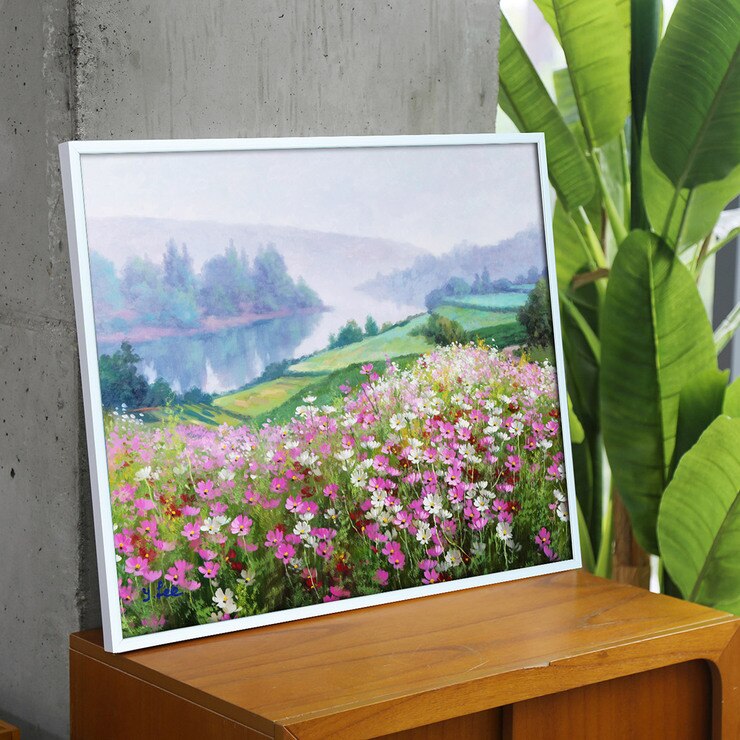 지클레 그림 액자 60x50cm - 코스모스의 합창 지클레 그림 액자 60x50cm - 코스모스의 합창