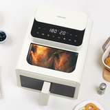 위즈웰 에어프라이어 6L 듀얼뷰 WA8270