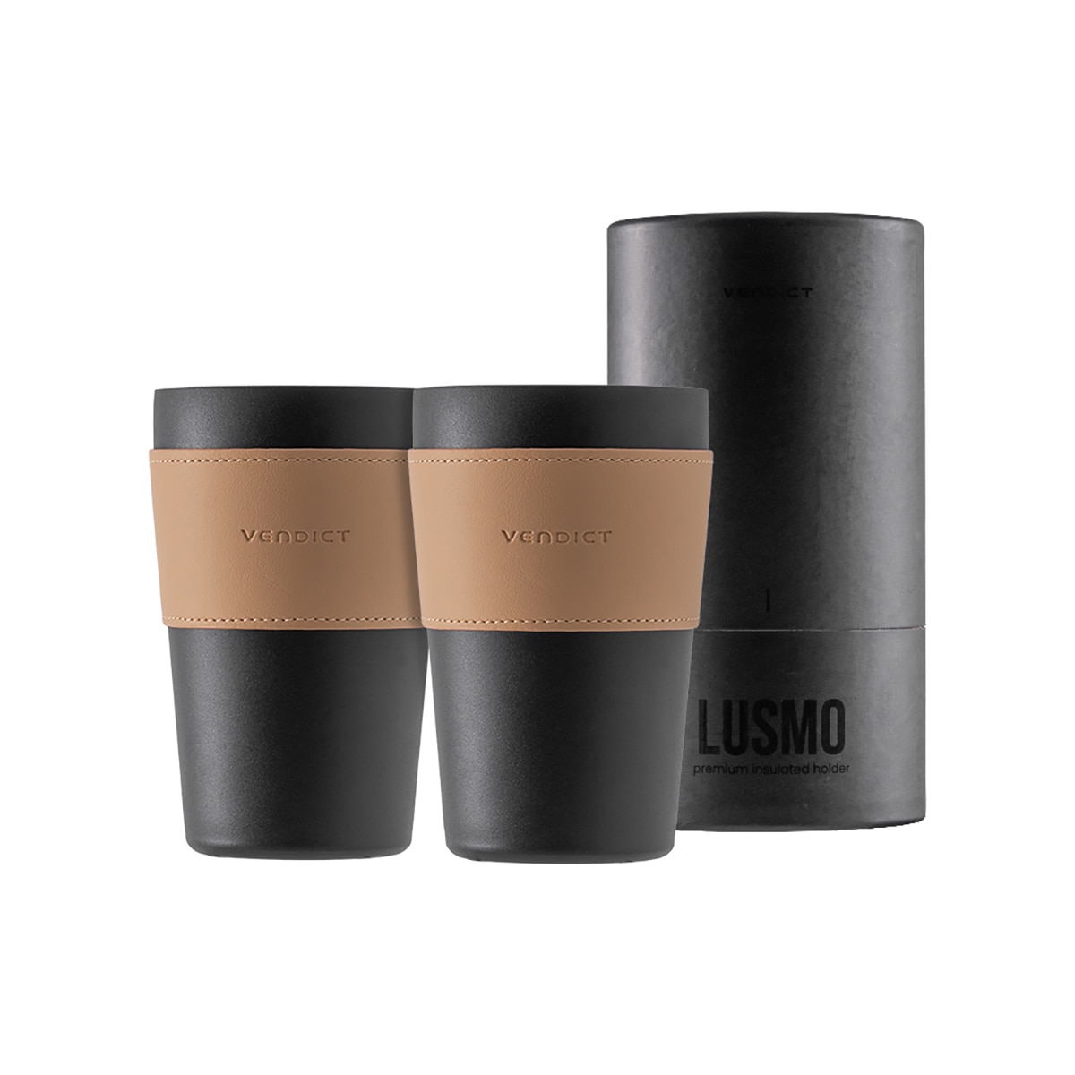 벤딕트 차량용 보냉 컵홀더 2개 - 레귤러 블랙 + 레귤러 블랙 벤딕트 차량용 보냉 컵홀더 2개 - 레귤러 블랙 + 레귤러 블랙