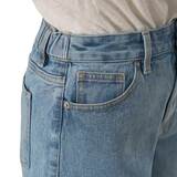 비지트 인 뉴욕 여성 데님 반바지 - 라이트 인디고