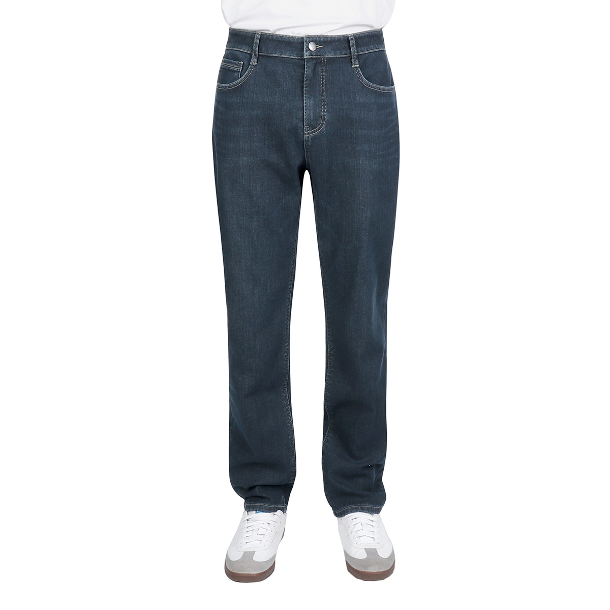 케네스콜 남성 본딩 청바지 - 미디움 인디고