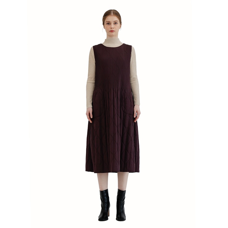 요이츠 여성 퀼트 원피스