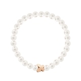 클라베드제이 18K 골드 나비 진주 팔찌 아리엘