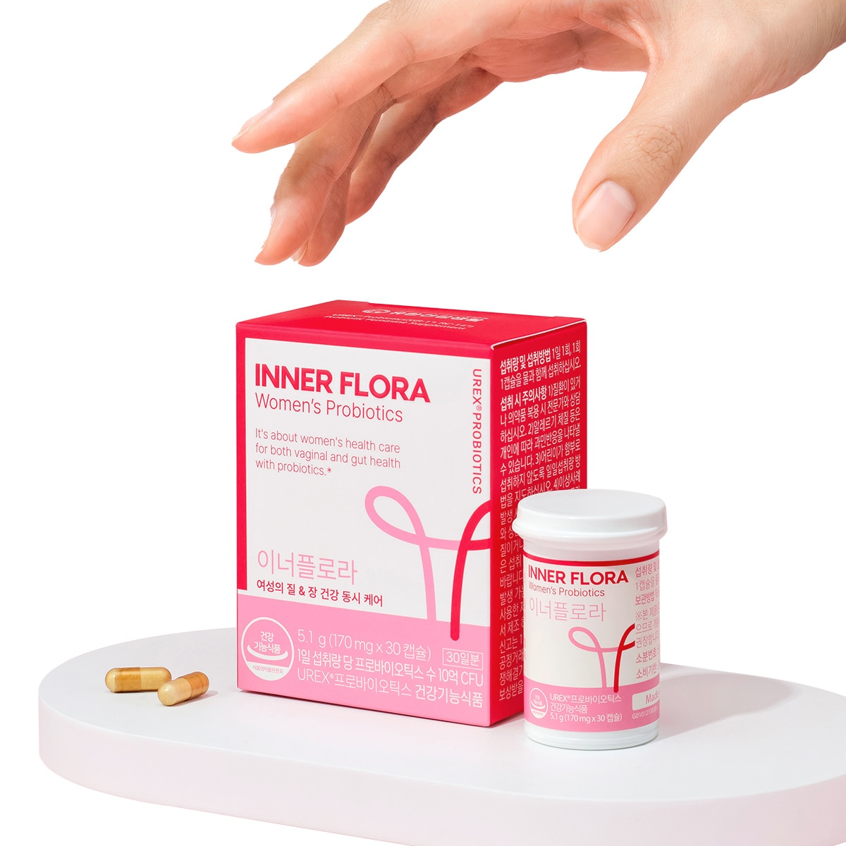 뉴오리진 이너플로라 170mg x 30캡슐