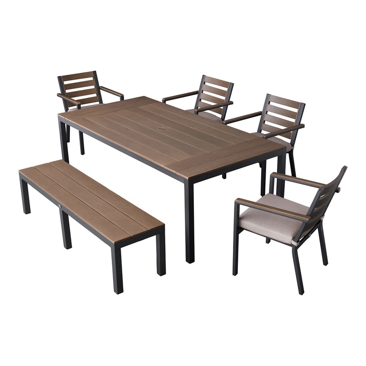 아지오 스톡홀름 다이닝 세트 6-piece