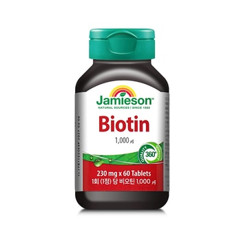 자미에슨 비오틴 230mg x 60정 x 2병