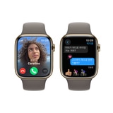 Apple Watch S9 45mm GPS+Cell GLD/CLY 스포츠 밴드 - M/L