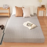 라이즈루첸 3단 접이식 매트리스 12cm - 슈퍼싱글, 애쉬그레이