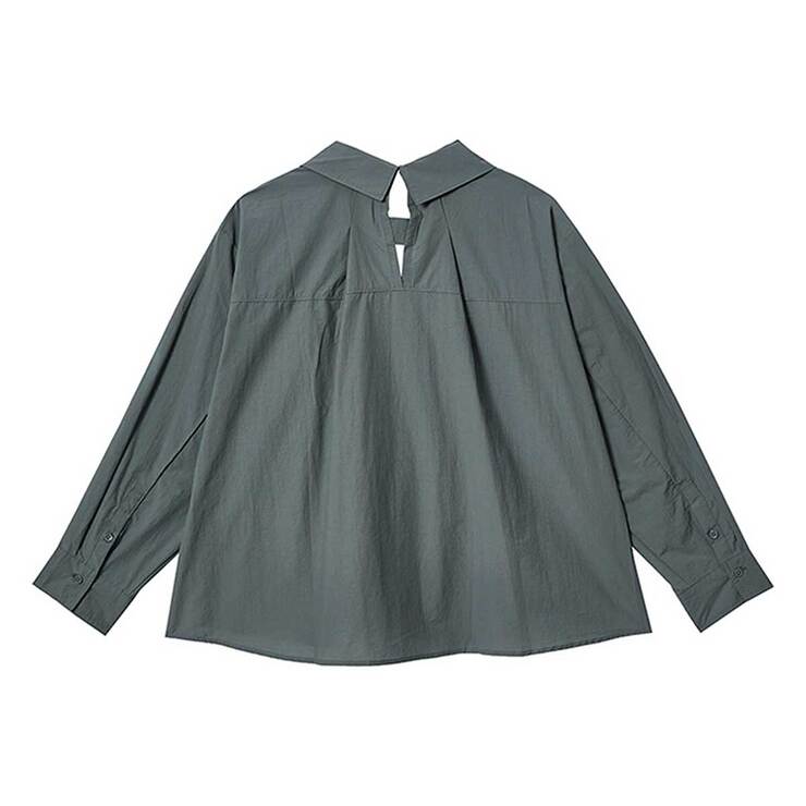 코데즈 컴바인 여성 루즈핏 셔츠 - 카키, S/M