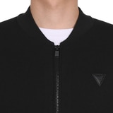 게스 남성 니트 집업 - 블랙, L