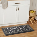 Town & Country 컴포트 겔 주방 매트 50x106cm - 블랙