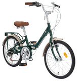 카스모 싸이클럽 접이식 자전거 51cm (20 인치) - 다크 그린