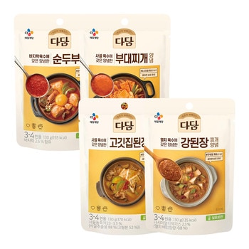 다담 찌개양념 130G X 20