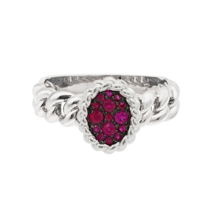 Clavedej 0.16ctw Ruby Ring Monet 685656