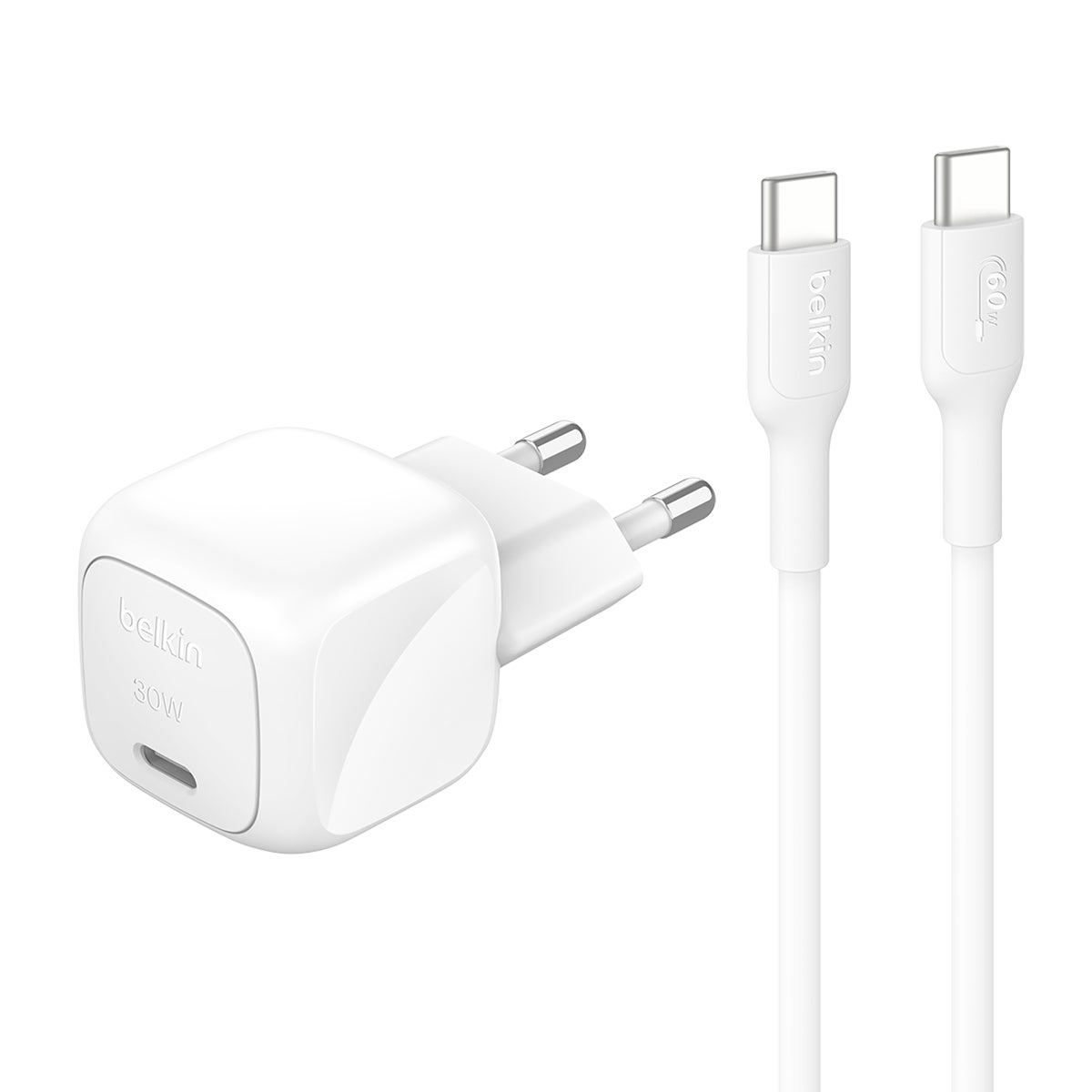벨킨 30W USB C타입초소형 고속 충전기+케이블 벨킨 30W USB C타입초소형 고속 충전기+케이블