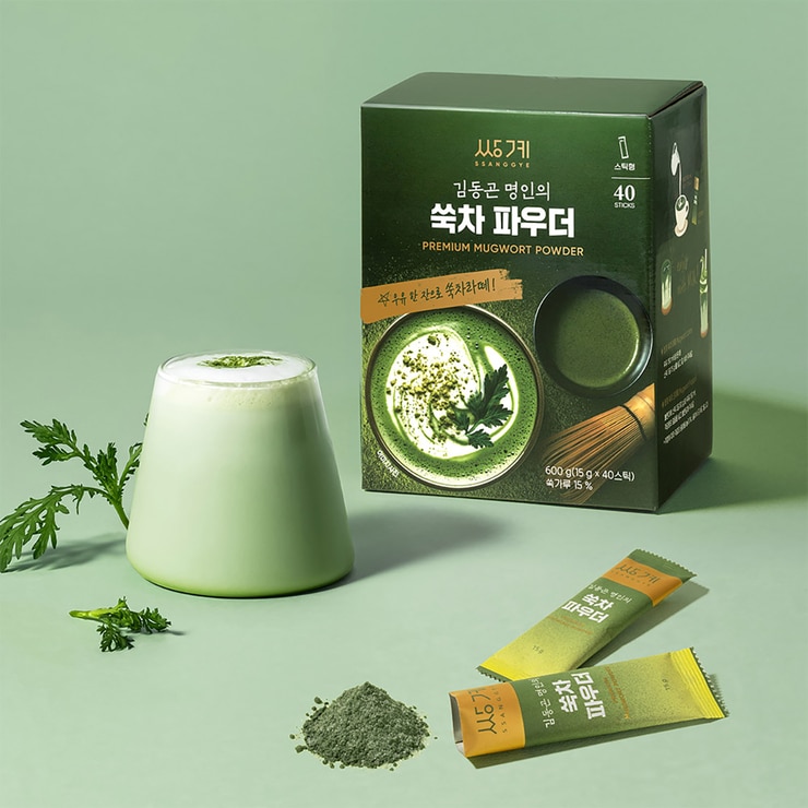 쌍계 김동곤명인의 쑥차 파우더 15g x 40
