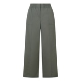 네파 여성 투웨이 와이드 팬츠 - 그레이쉬 카키, M
