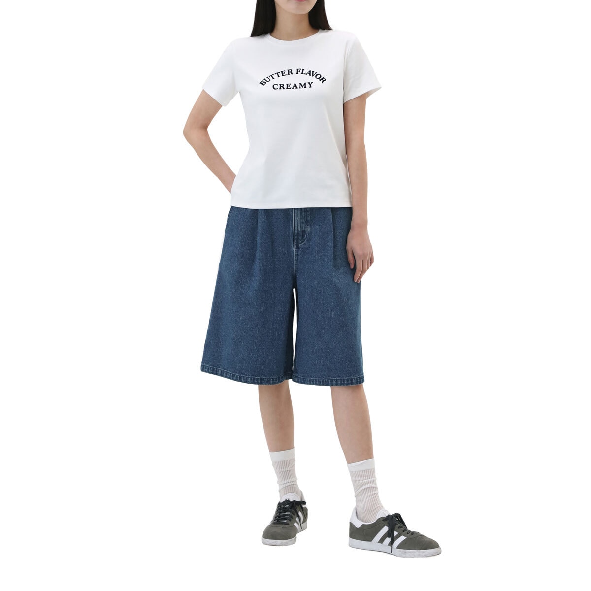 LAP 여성 레터링 티셔츠