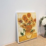 지클레 그림 액자 42x30cm - 고흐, 해바라기 I