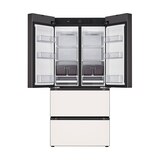 엘지 오브제 김치냉장고 491L- 글라스 베이지