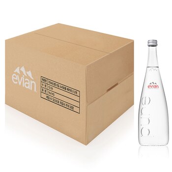 에비앙 천연광천수 글라스 750ml x 12병 에비앙 천연광천수 글라스 750ml x 12병