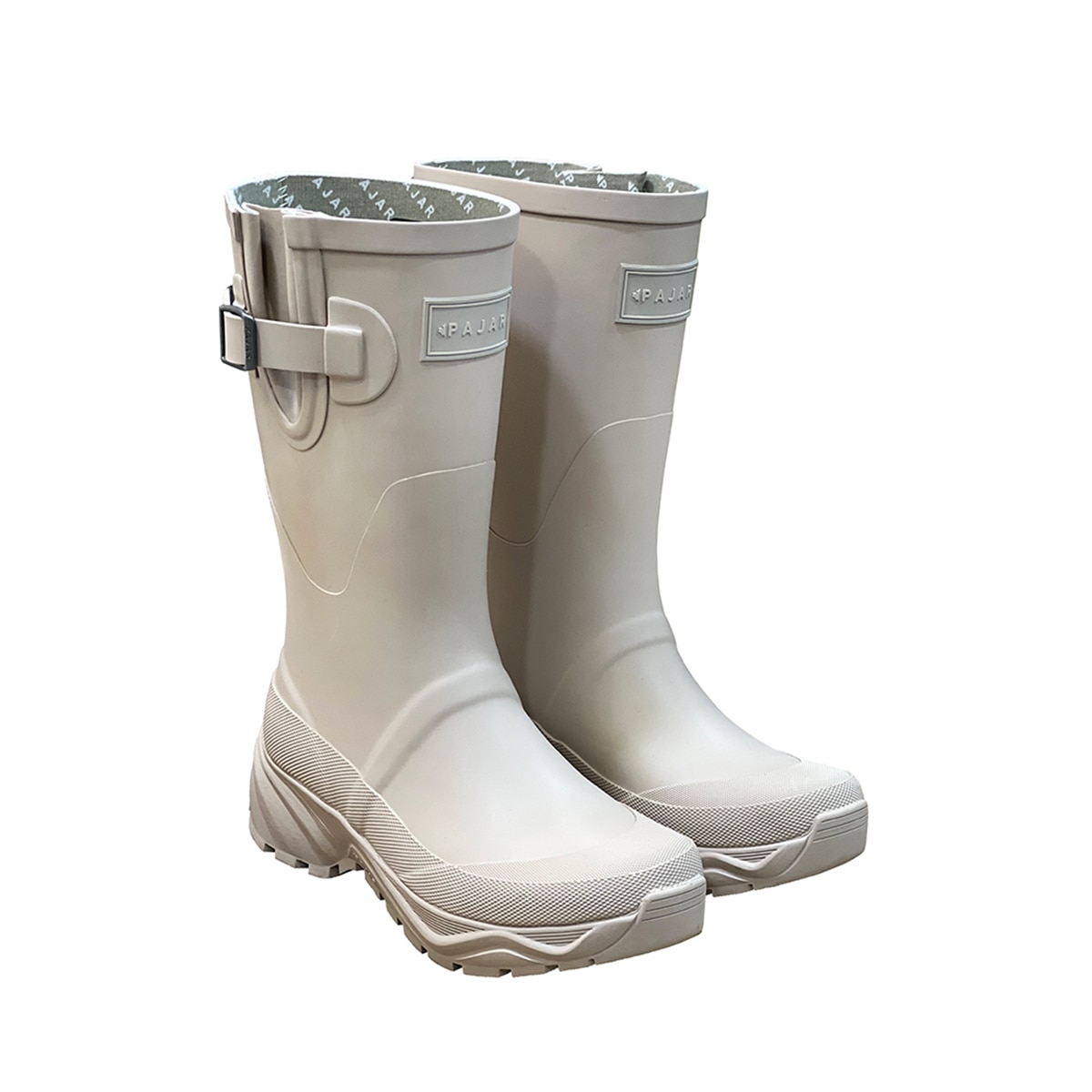 파잘 여성 메이플트레드 레인 미드 부츠