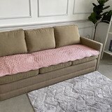 플로티나 피오니 면 소파 러그 70x240cm - 핑크B