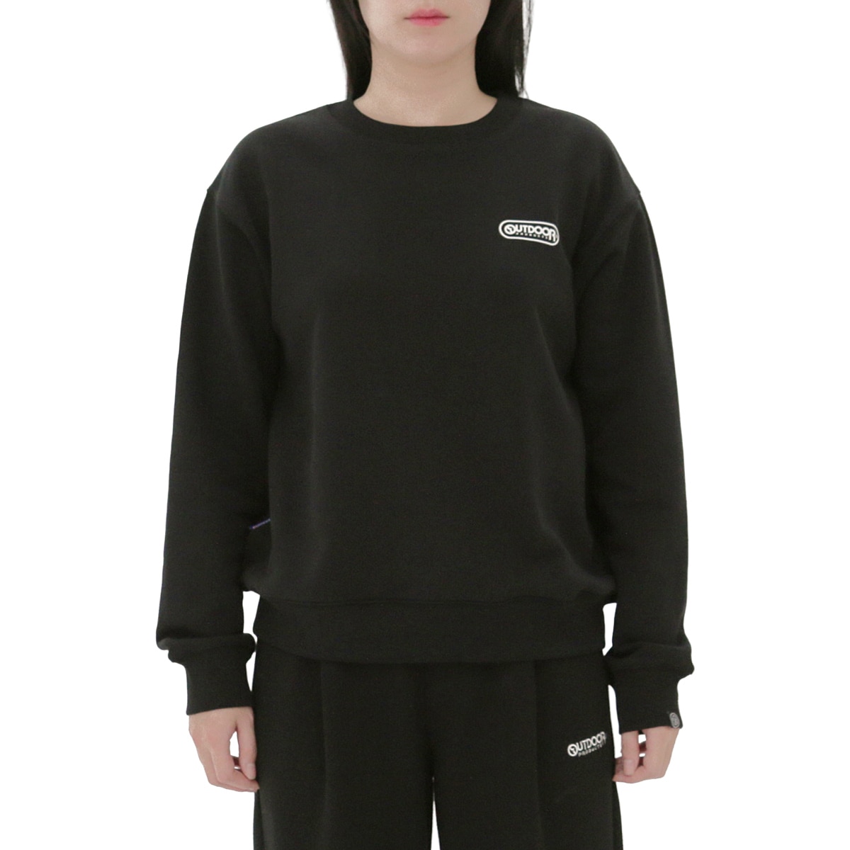 아웃도어 프로덕츠 여성 스웨트셔츠 - 블랙, L 아웃도어 프로덕츠 여성 스웨트셔츠 - 블랙, L