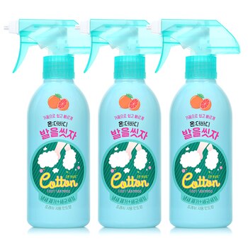 LG 온더바디 풋케어샴푸 385ml X 3개입 LG 온더바디 풋케어샴푸 385ml X 3개입