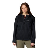 컬럼비아 여성 크레스티드 캐니언 바람막이 - 블랙