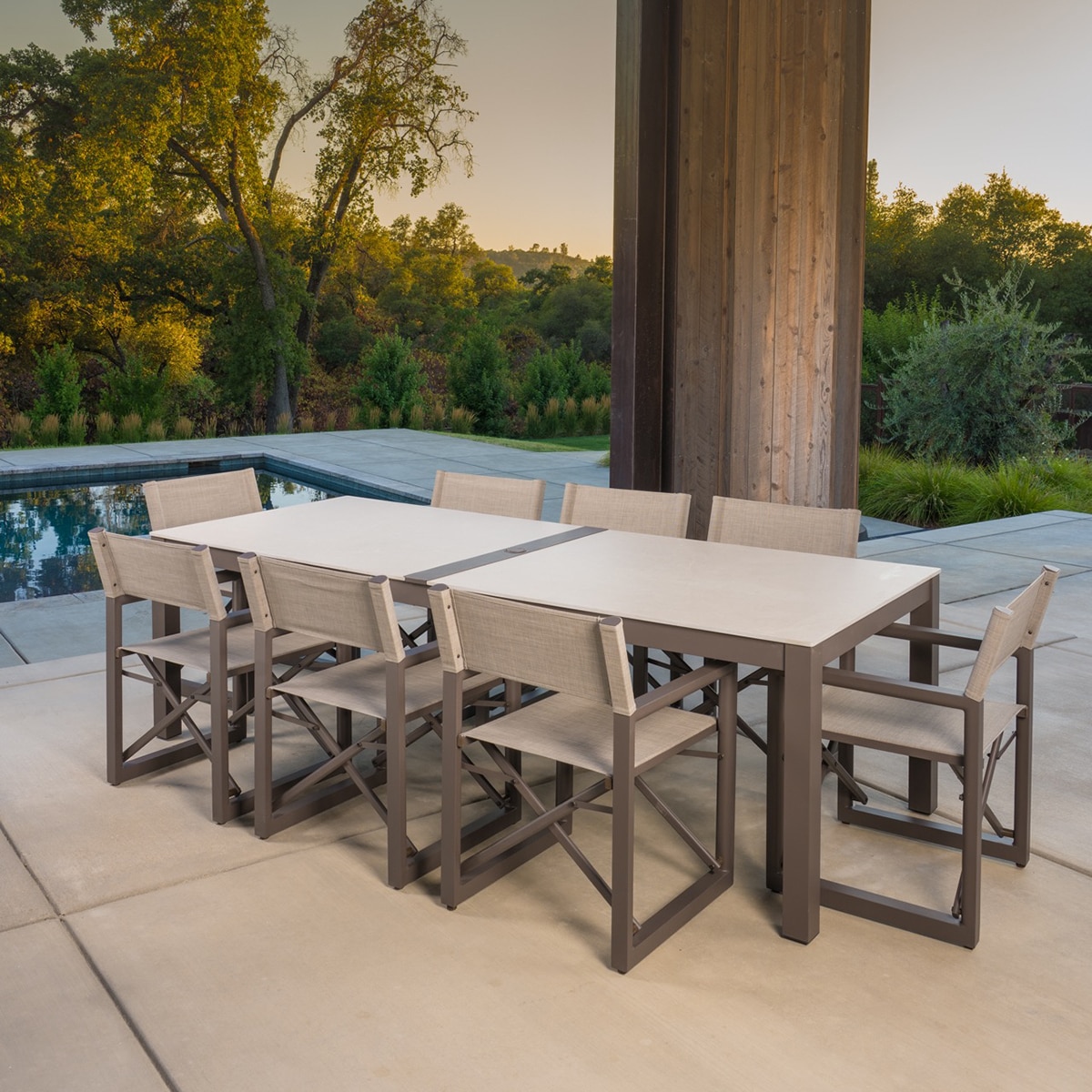 선빌라 앵커 다이닝 세트 9-piece