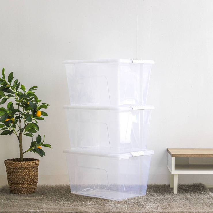 Iris Storage Box 58L 3Pack 652108
