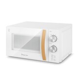 매직쉐프 플랫타입 다이얼 전자레인지 20L MEM-CG20FM - 화이트