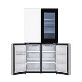 LG 오브제 노크온 냉장고 870L,메탈크림화이트&그레이