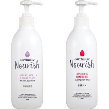 얼스와이즈 너리쉬 내추럴 바디워시 400ml x 2 얼스와이즈 너리쉬 내추럴 바디워시 400ml x 2