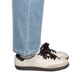 케네스콜 여성 저온스 루즈 스트레이트핏 청바지 - 아이스