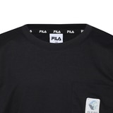 휠라 키즈 상하의 2PC 세트 - 블랙/블랙