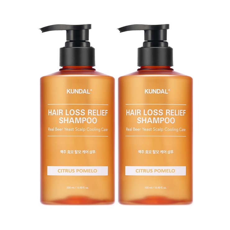 쿤달 맥주효모 탈모케어 샴푸 500ml X 2개입