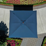 앳레저 사각 우산, 3.0x3.0m 블루