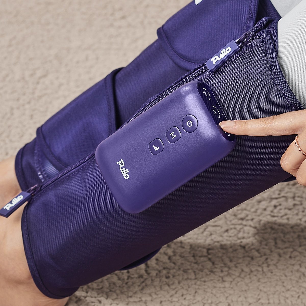 풀리오 종아리 마사지기 V2 P004 (다크 퍼플)