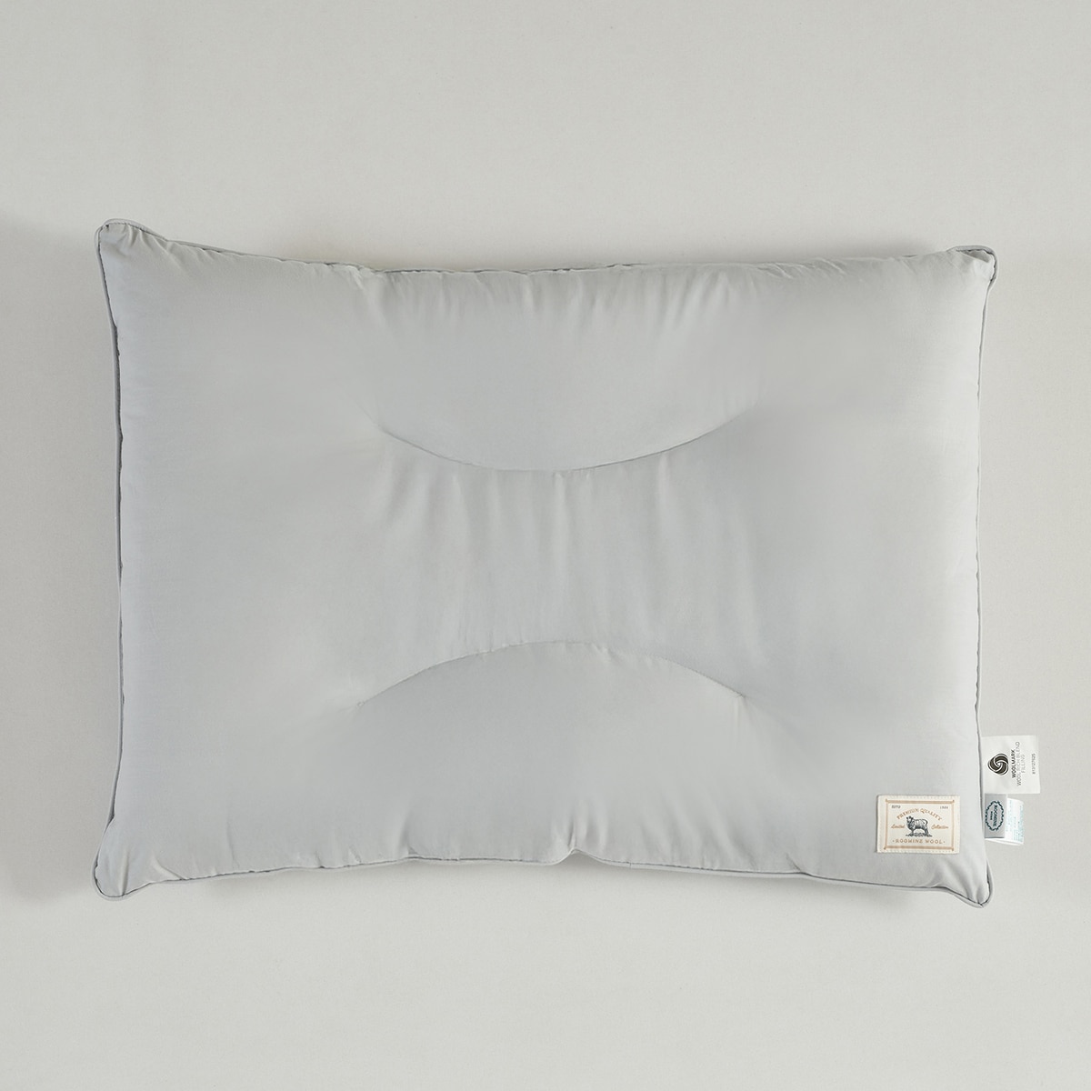 루마인 홈 양모 경추 베개 40x60cm - 그레이
