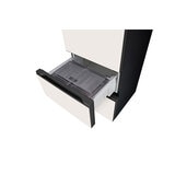 엘지오브제 김치톡톡 FIT & MAX 324L -글라스베이지