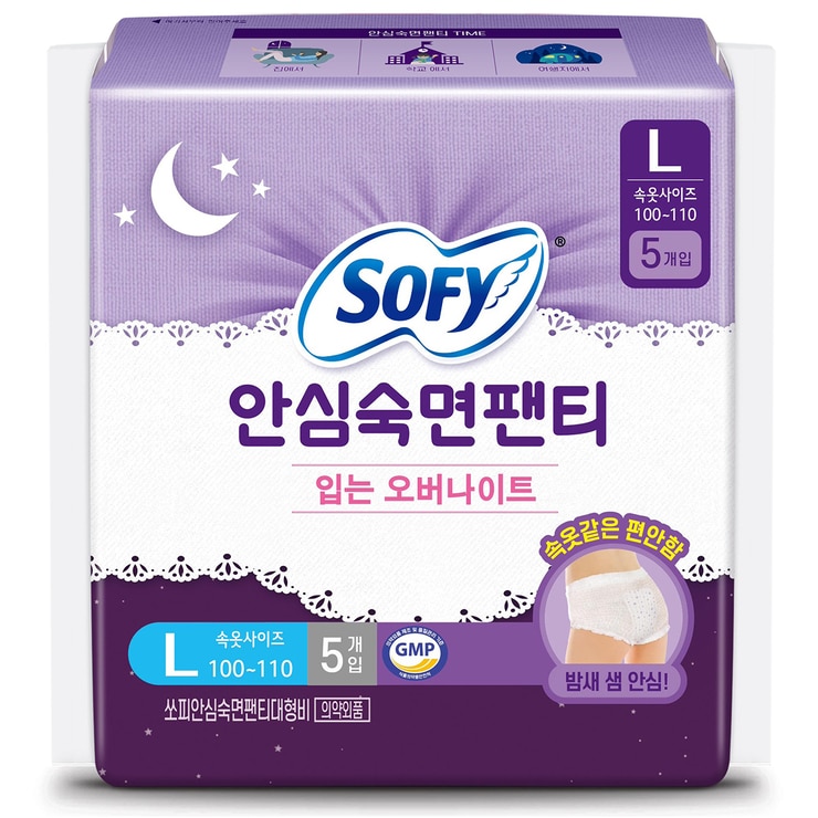 쏘피 안심숙면팬티 5개 x 6팩 - 대형 쏘피 안심숙면팬티 5개 x 6팩 - 대형