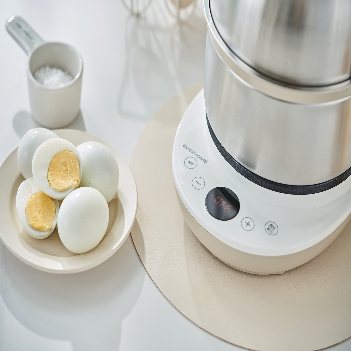 에버홈 디지털 스텐 2단 멀티찜기 (미니그릴겸용)