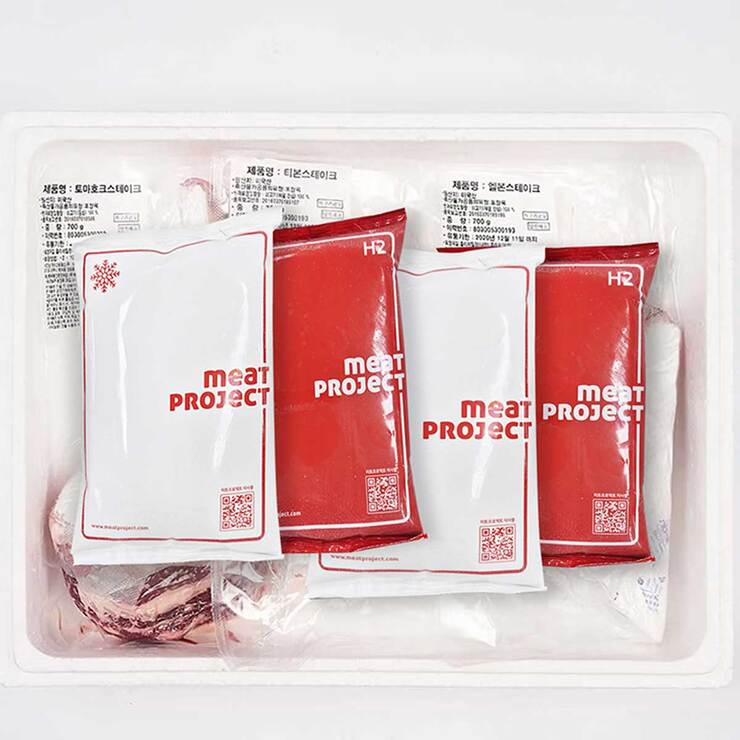 미국산 냉장 토마호크 700g + 엘본 700g + 티본 700g 미국산 냉장 토마호크 700g + 엘본 700g + 티본 700g